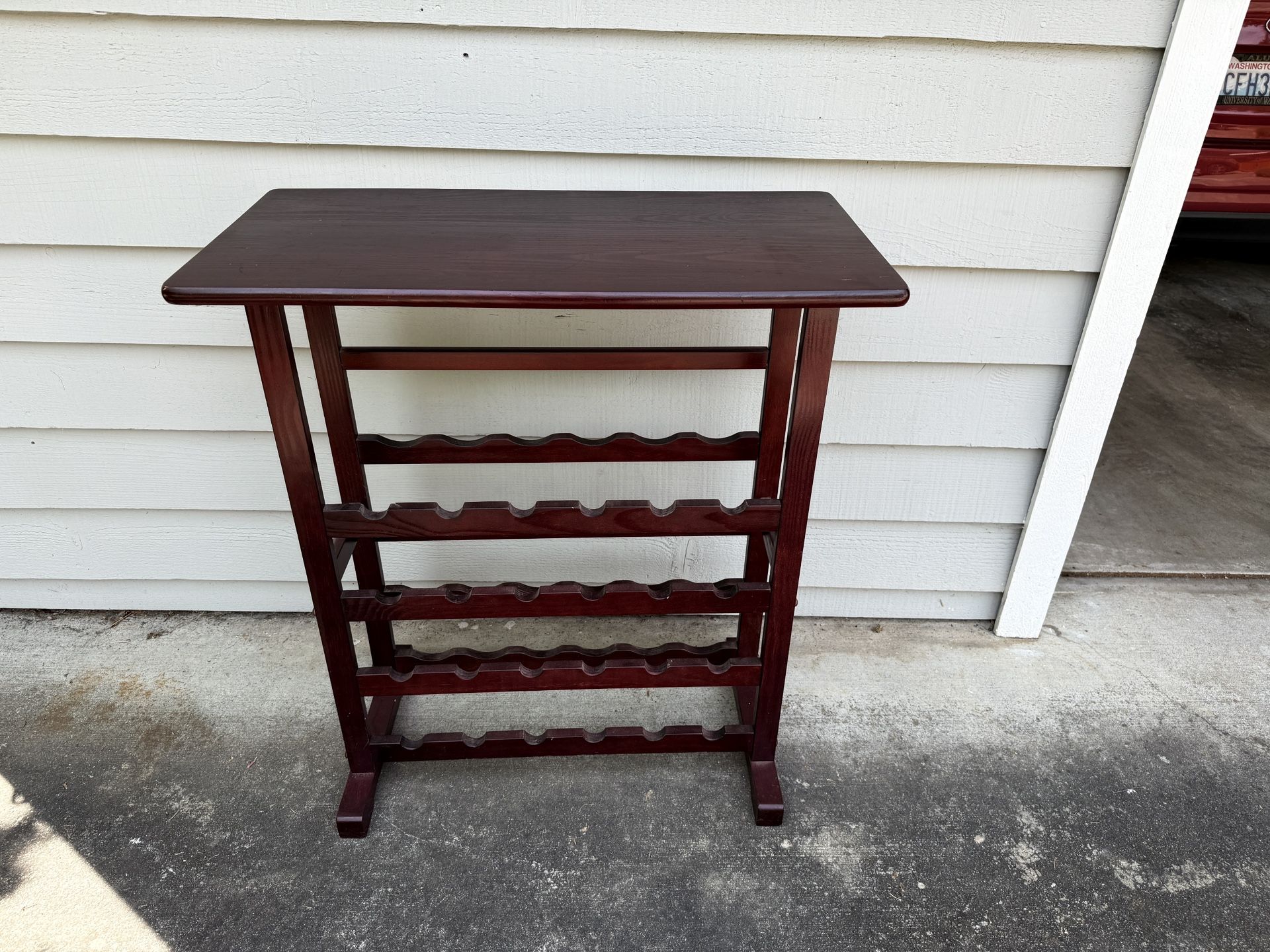 Wood Wine Rack