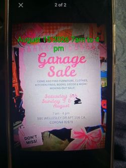 Garage sale