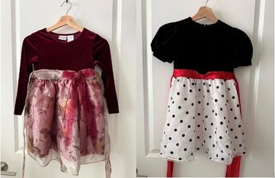 Size 6 Girls Formal Dresses Set of Two