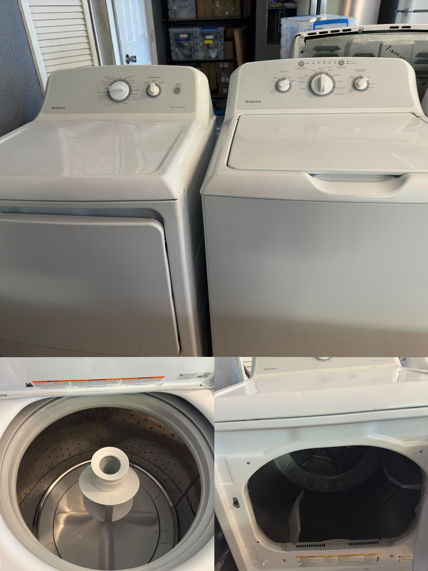 Set Washer And Dryer Extra Large 