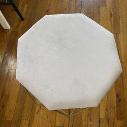 Light Pink Vanity Chair Or Cushion Table