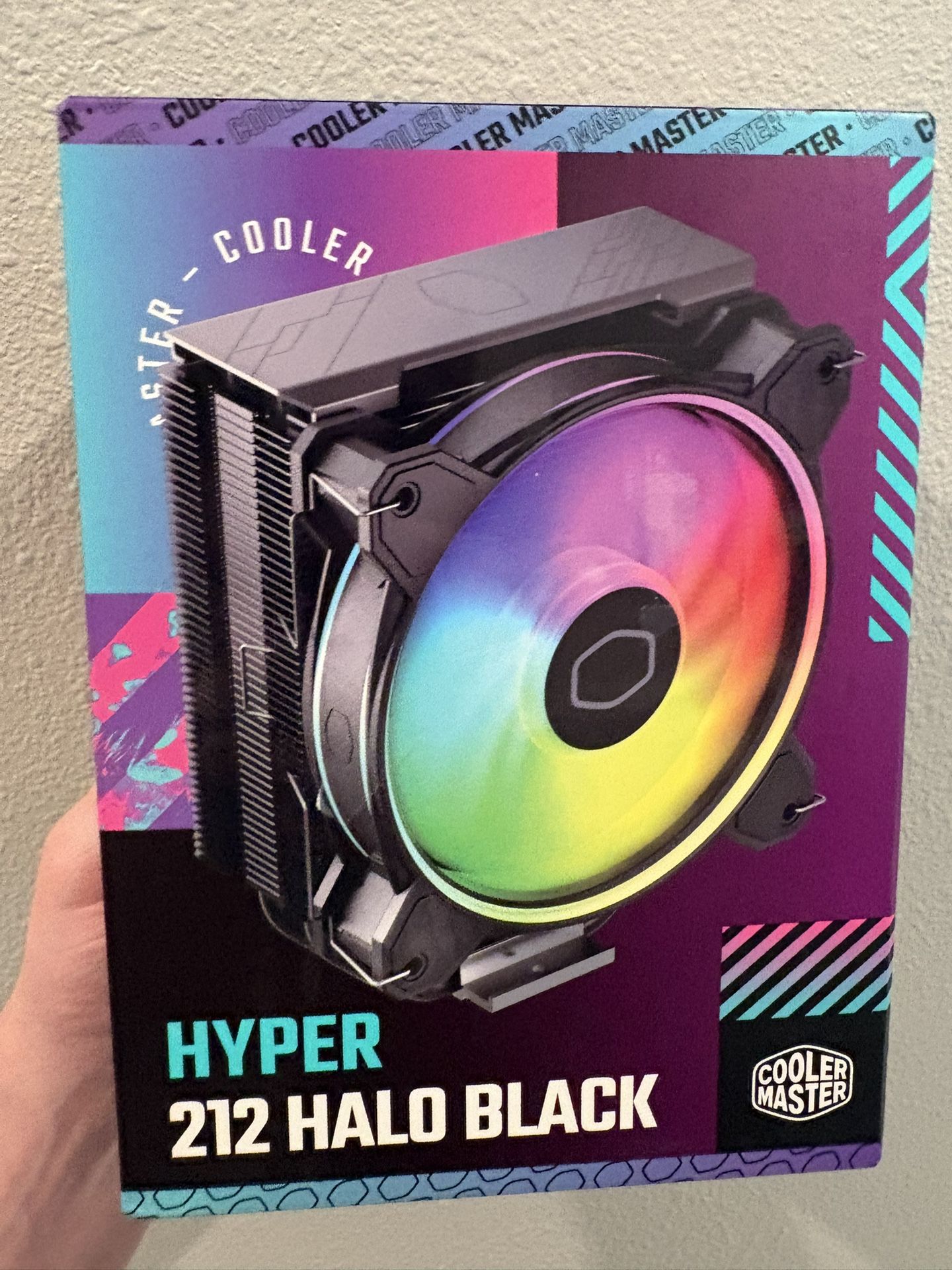 Cooler Master Hyper Halo Black 212 CPU cooler 