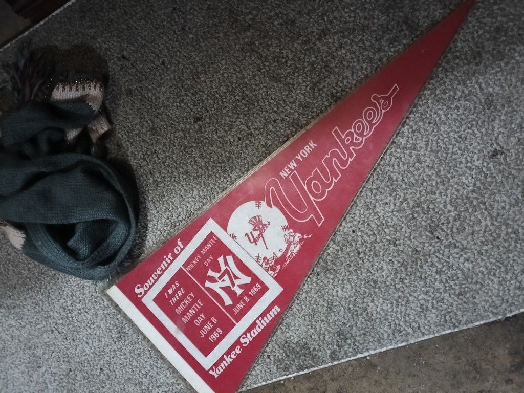 New York Yankees Mickey Mante Day June 8thl 1969 Pennant