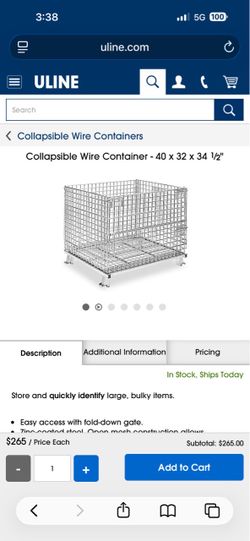 Storage containers