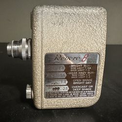 Revere Eight Model B-61 Metal Body Vintage Movie Camera