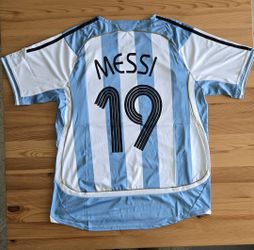 Argentina 2006 Germany World Cup Away Player Retro Jersey