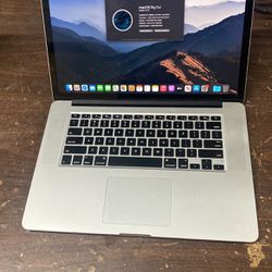 15” Macbook pro i7, 16gb Ram