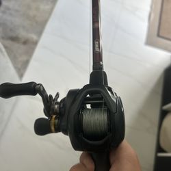Shimano Curado 201 On A Lews Kvd Rod