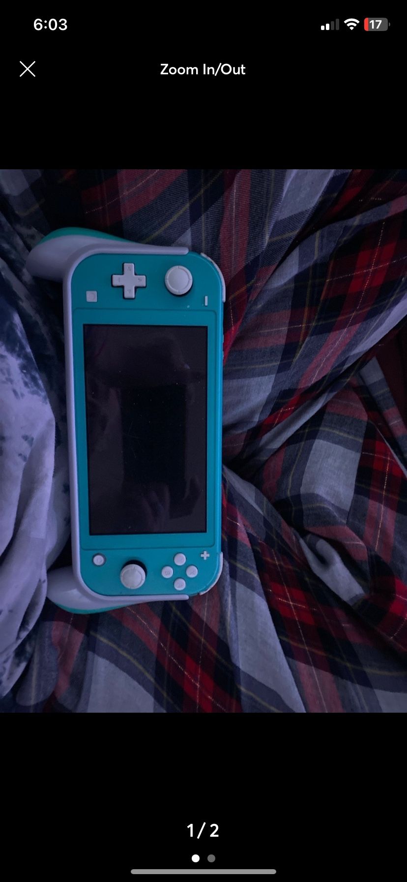 Nintendo Switch Lite And Game