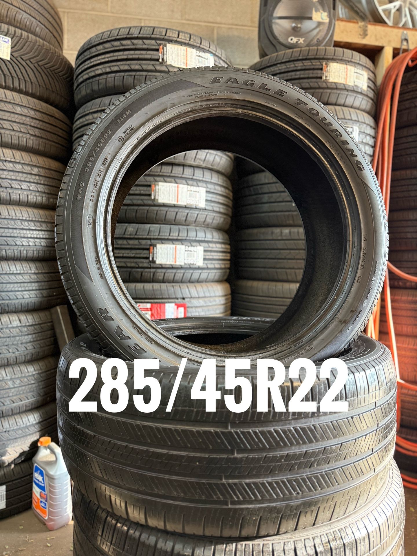 285/45R22 - GOODYEAR ALL SEASON AS TIRES SET