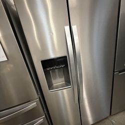 Whirlpool Side By Side Stainless Steel Refrigerator 