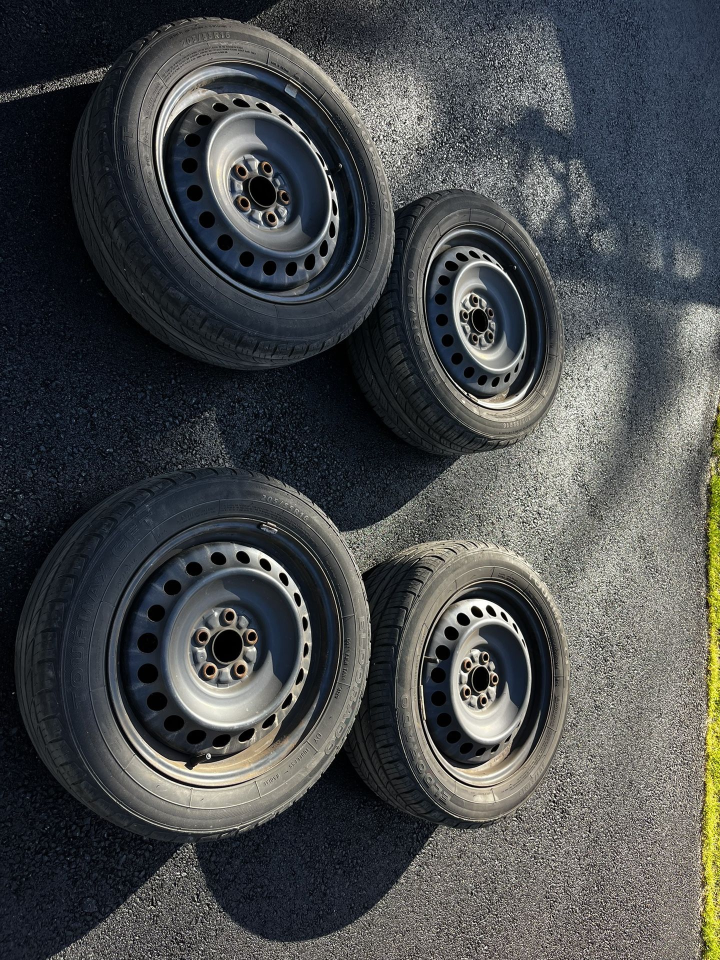 2018 Subaru Impreza 16” Steel Rims, 205/55R16 Tires