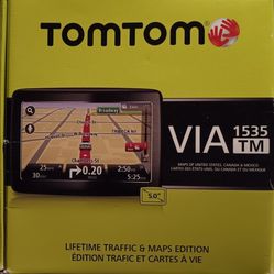 TomTom VIa 1530TM 5" Touchscreen Portable GPS w/Lifetime MAPS US /CAN

