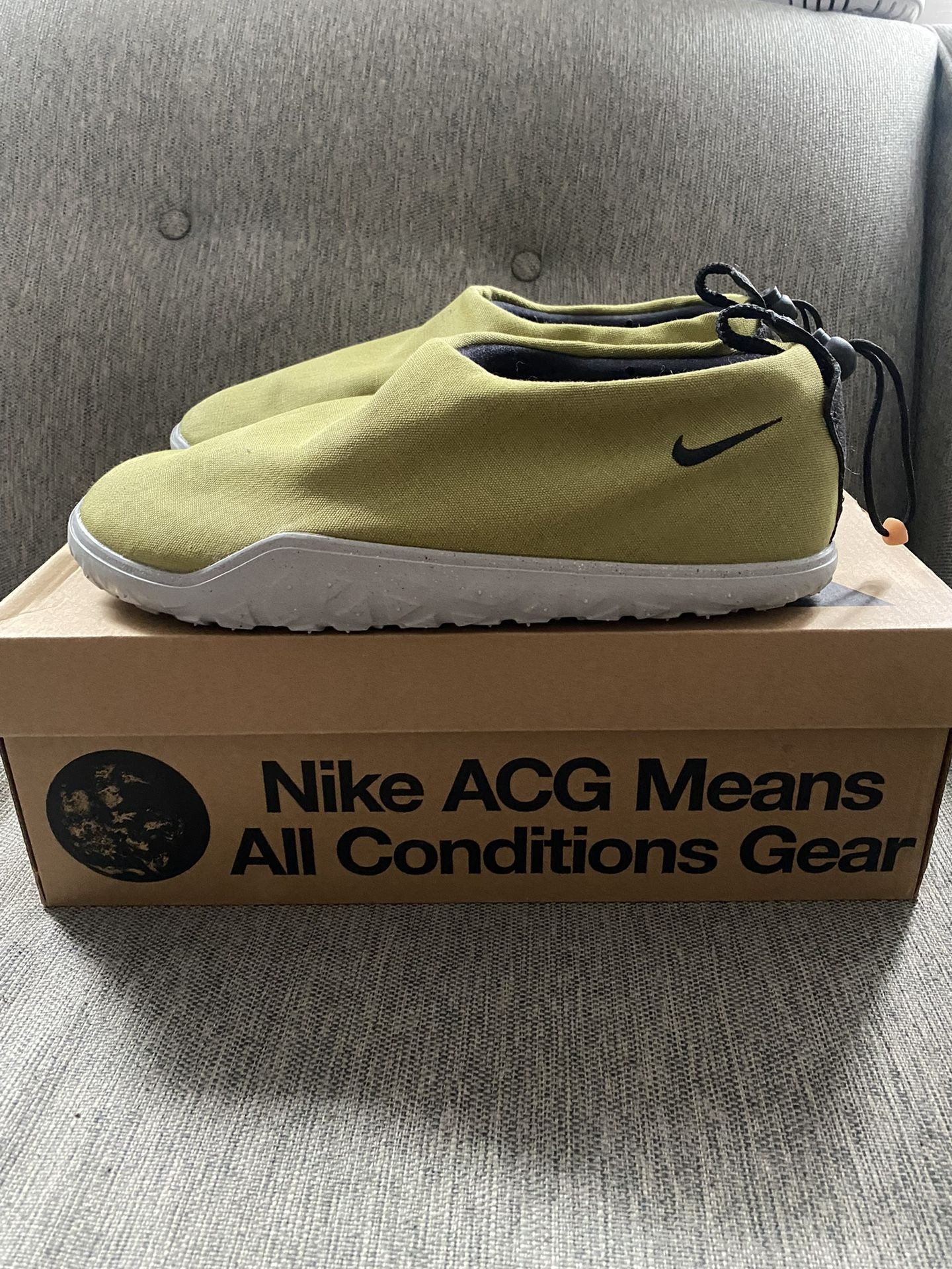 Nike ACG Moc Olive Green Sz. 12 US