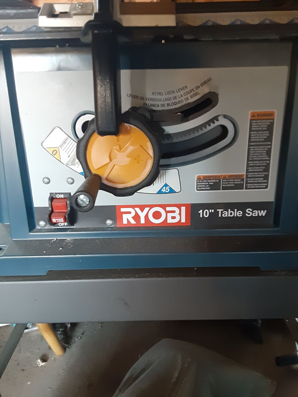 Ryobi 10" Table Saw