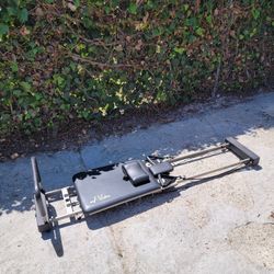 AeroPilates Reformer Home Exercise Machine With Resistance Bands