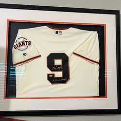 Brandon Belt!!! Authentic Jersey. Auto. Multi Inscribed. Authentic!!