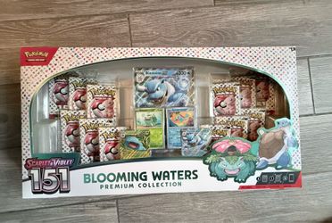 SEALED Pokemon Scarlet and Violet 151 blooming waters premium collection
