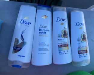 Dove Shampoo & Conditioner Bundle – 4 Bottles
