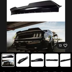 Ducktail Trunk Spoiler Wing Fits For Glossy Black Ford Mustang 5Gen S197 2005-09
