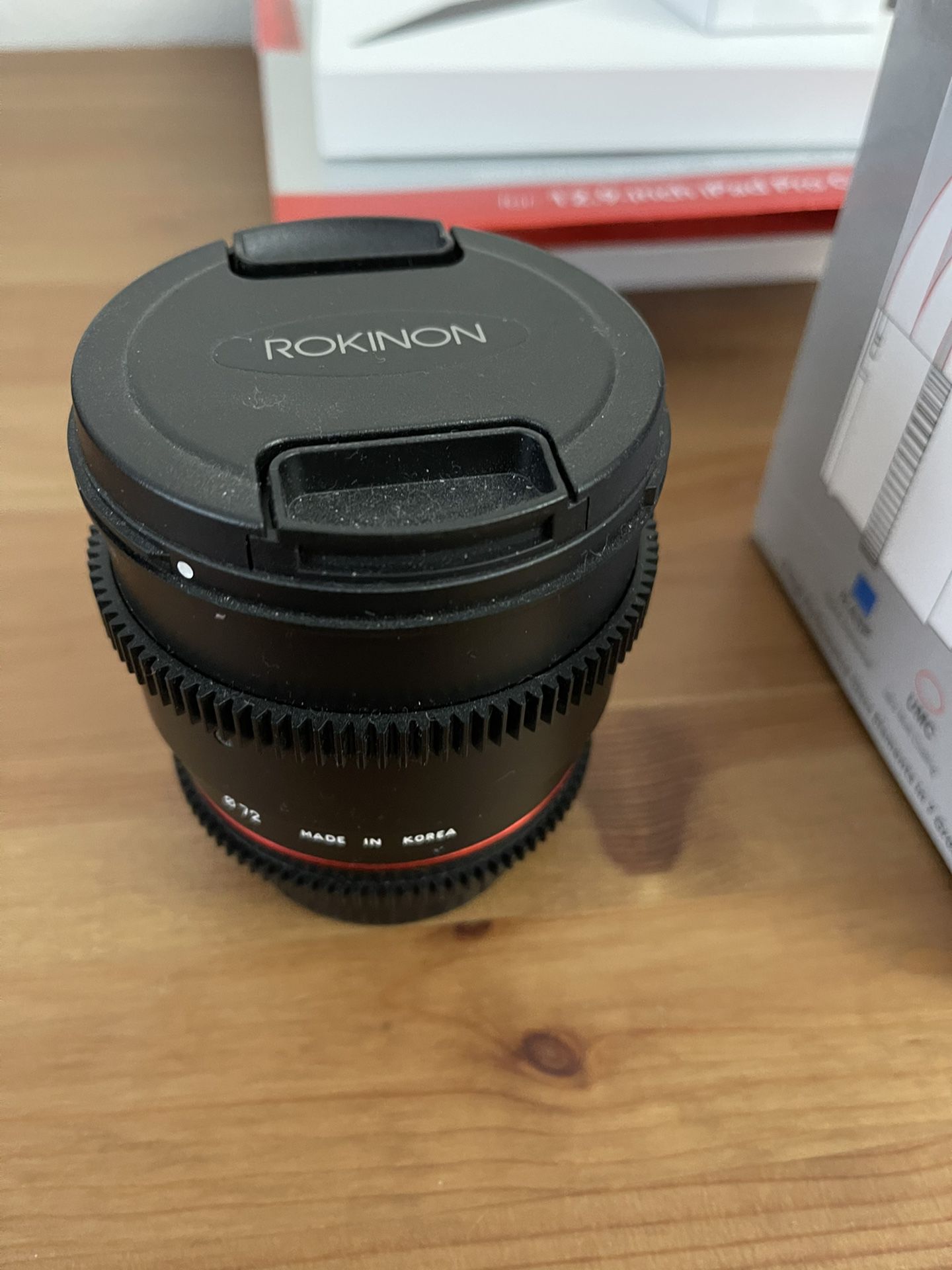 Rokinon 85mm Cine Lens For Canon