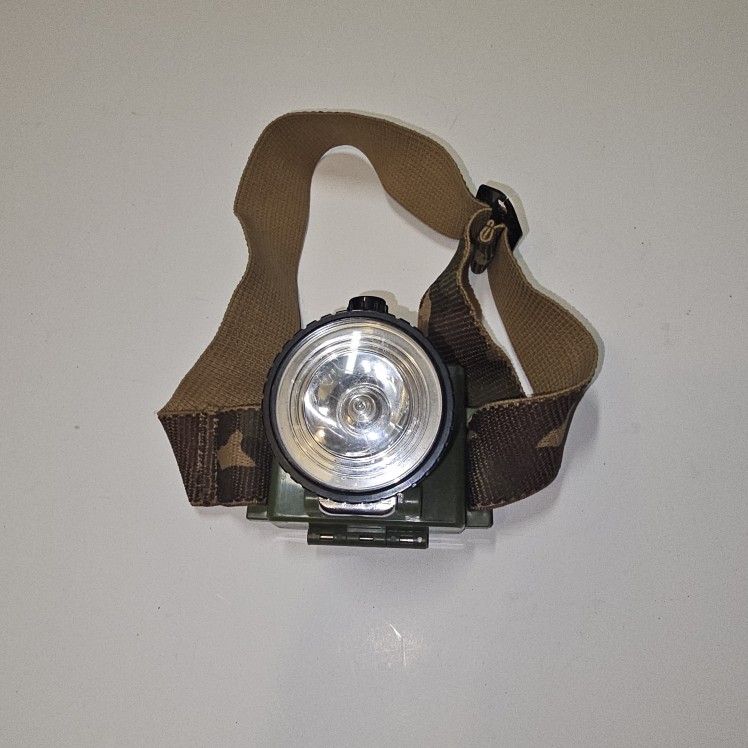 Vintage Fuji Headlamp Made In Japan Adjustable