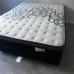🟨king Size Mattress Pillow Top 12" Thick 