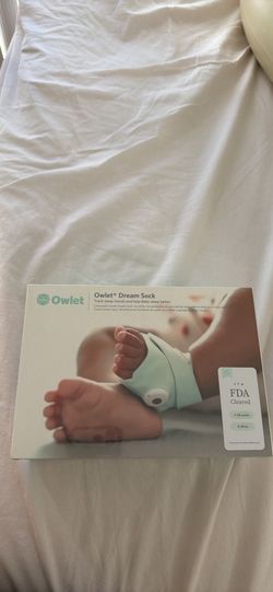 New Sealed Owlet dream Sock Baby Sleep Monitor Green