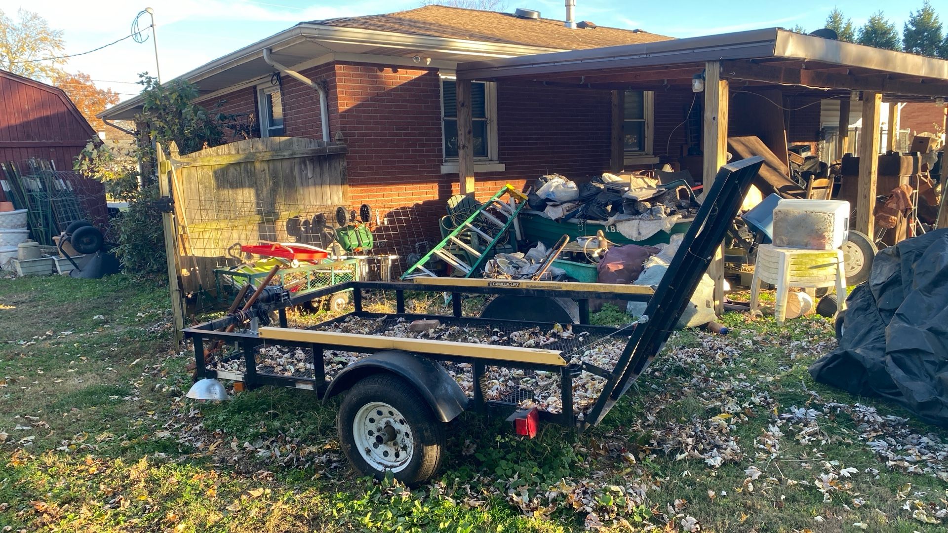 6 By 8 Trailor With Winch