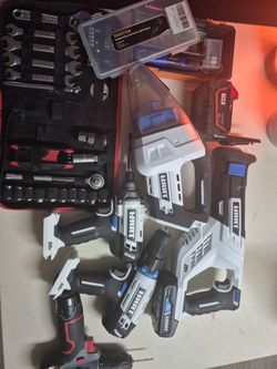 HART 20V Cordless Power Tool Set