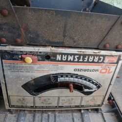 Sears Table Saw