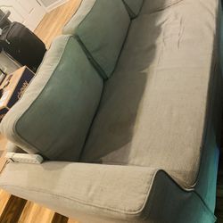 Ikea Manstad  Sofa Sleeper With Chaise And Storage