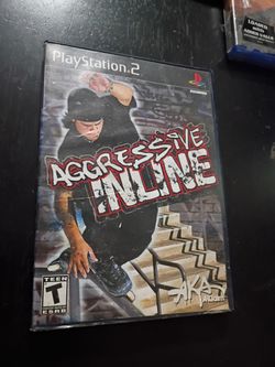 PS2 Aggressive Incline Skating video game with manual fully working and tested