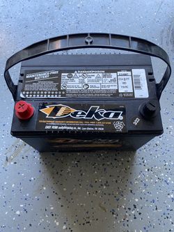 Automotive Battery - Deka 634MF