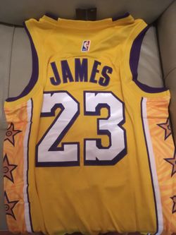 LeBron James Lakers Home Jersey