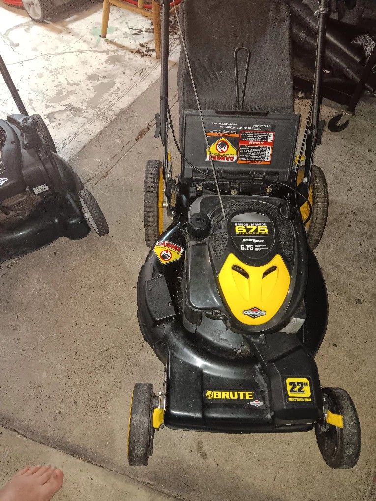 Brunte Self Propeled Mower