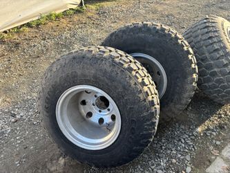15x14 On 33’s 6 Lug Chevy/toyota