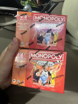 Lot Of 2 Monopoly Prizm WNBA