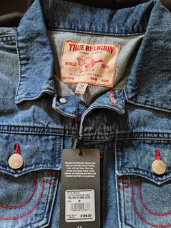 Brand new True Religion Denim Jacket size Men's Medium