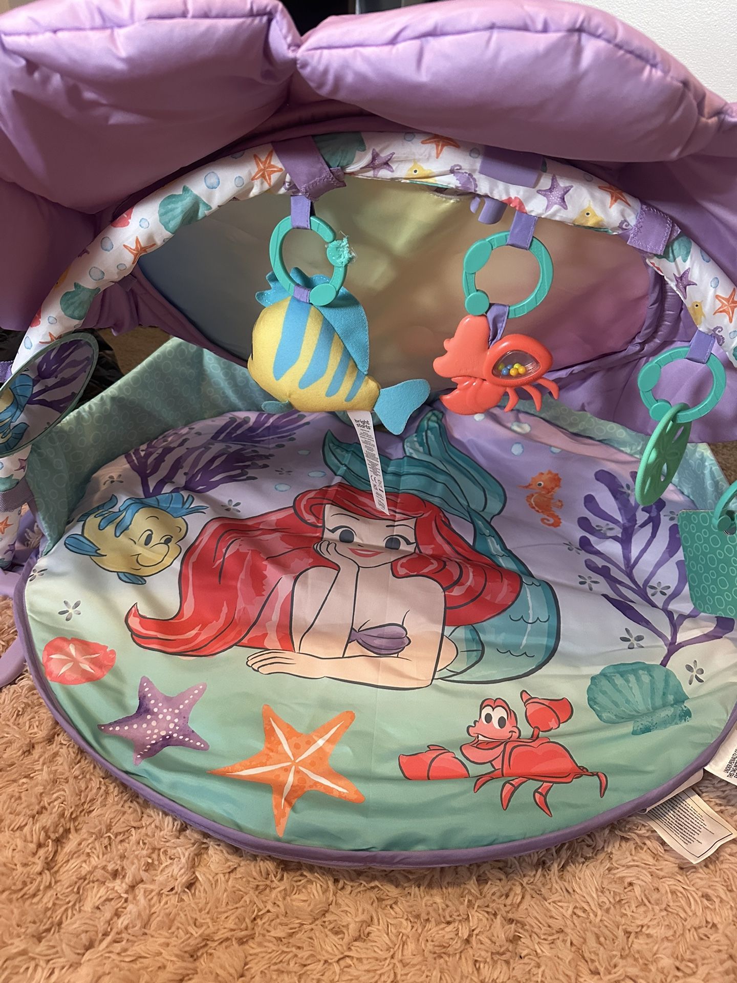 Tummy Time Lil Mermaid