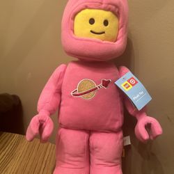 LEGO x Target Collection - Minifigure Astronaut Plush Pink Spaceman 14" tall