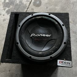 12 Inc Subwoofer Single Box 