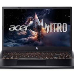 New Without Box/ ACER NITRO V15 - i7 -13th Gen/32GB DDR5/1TB NVME/RTX 4050/3 CYCLES ON BATTERY/165HZ/BACKLIT KEYBOARD