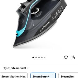 Pursteam Steam Iron for Clothes 1700W