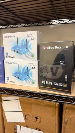 VSee Box V6 Max V See Box V6 Plus Superbox S7 Max Super Box S6 Max - Home Media Players
