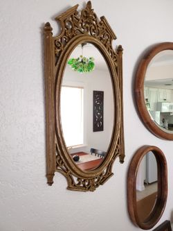 Vintage antique mirror