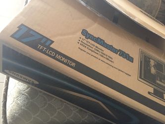 17” Samsung lcd monitor