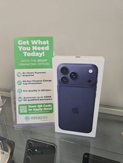 iPhone 17 Pro Max 256gb Blue Unlocked!