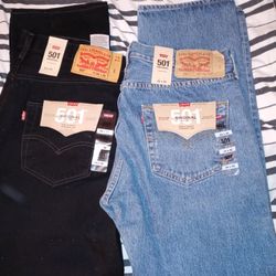 Two Levis Original 501. 34 X30
