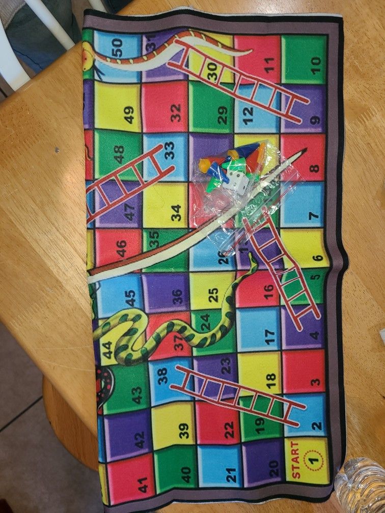 $5  Two Kids Game in a  Santa Hat Bag